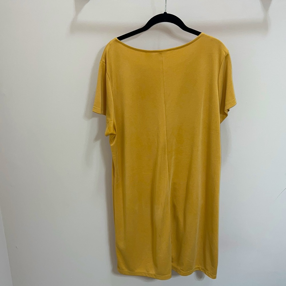 SIGRID OLSEN casual dress in mustard, size XL. - Picture 2 of 2